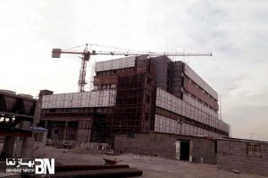 بیمارستان فردیس کرج | اجرای نمای ترکیبی