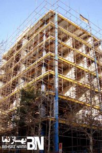 اجرای نمای سنگ خشک به متراژ تقریبی 1500 متر مربع به روش نمایان