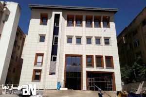 مجتمع تجاری پردیس تهران | اجرای نمای سرامیک خشک به روش نمایان