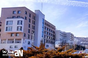 پروژه ساحتمان ستادی دانشکده علوم پزشکی همدان | اجرای نمای ترکیبی
